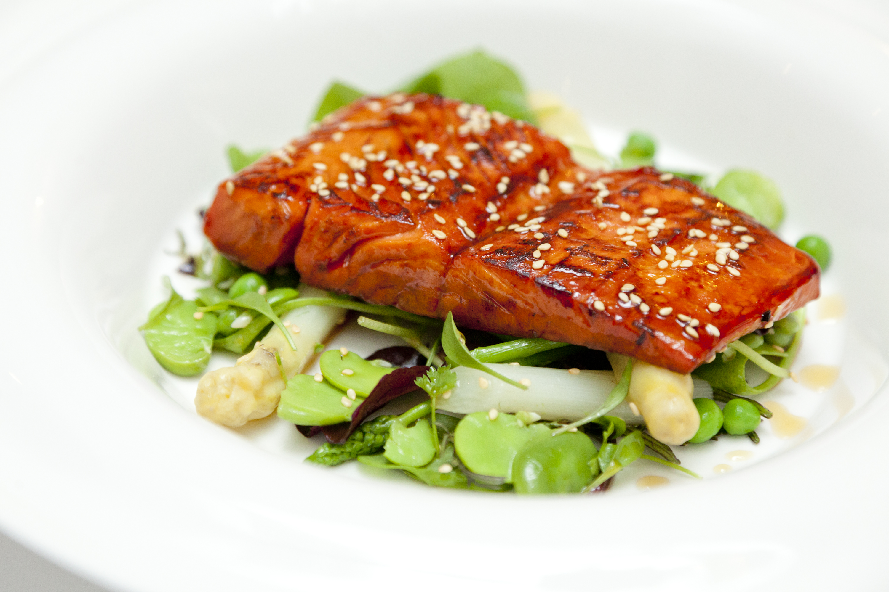 Maple Glazed Salmon